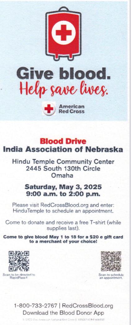 Blood drive Flyer